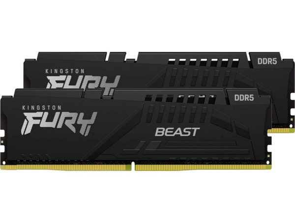 Memorija KINGSTON FURY BEAST KF552C40BBK264 64GB(2x32GB)DIMMDDR55200MTscrna' ( 'KF552C40BBK2-64' ) 