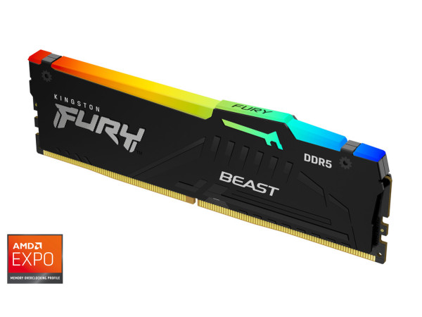 Memorija KINGSTON FURY BEAST KF556C36BBEA16 16GBDIMMDDR55600MHzcrna' ( 'KF556C36BBEA-16' ) 