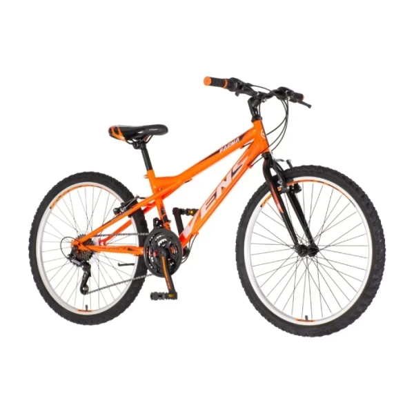 Bicikla Venssini Parma 2413NarandžastiRam 13Točak 24Brzine 18Kočnica V Brake