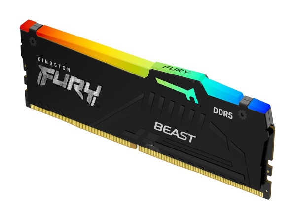 Memorija KINGSTON 32GBDIMMDDR55600MHzCL40FURY Beast RGB XMP' ( 'KF556C40BBA-32' ) 