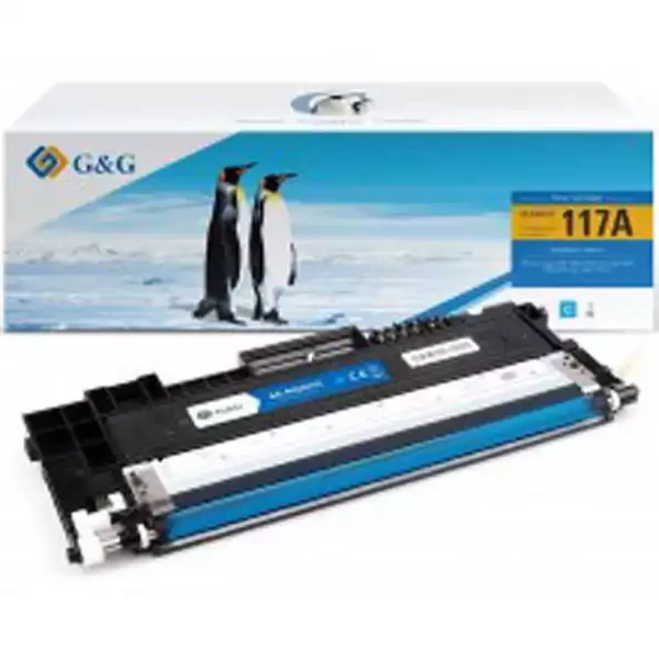 Toner G&G HP 117A W2071A (150ANW,178NW, 179FNW) cyan sa čipom