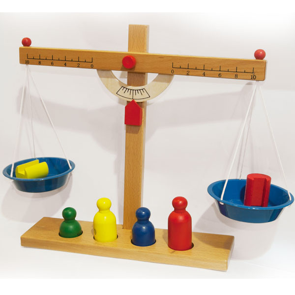 Drvena Tas vaga sa tegovima 