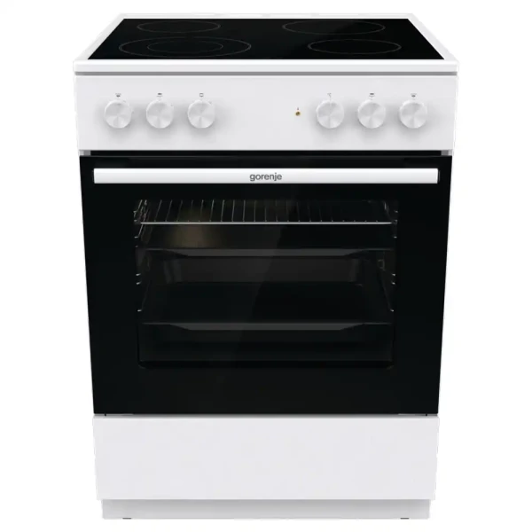Električni šporet Gorenje GEC 6A41 WC  širina 60cmkeramička pločaventilatorska rerna