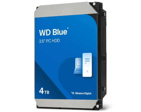 WD 4TB 3.5'' SATA III 256MB 5400rpm WD40EZAX Blue hard disk