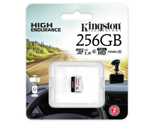 KINGSTON Memorijska kartica UHS-I microSDXC 256GB C10 A1 Endurance SDCE256GB