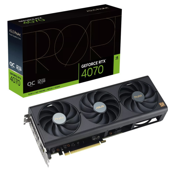SVGA ASUS Geforce RTX 4070 PROART 12GB GDDR6, PROART-RTX4070-O12