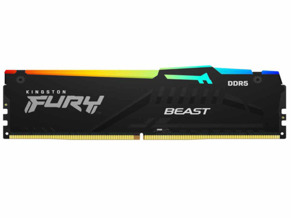 Memorija KINGSTON 32GBDIMMDDR56000MHzCL40FURY Beast RGB XMP' ( 'KF560C40BBA-32' ) 