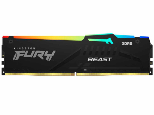 Memorija KINGSTON 16GBDIMMDDR56800MHzCL34FURY Beast RGB XMP' ( 'KF568C34BBA-16' ) 