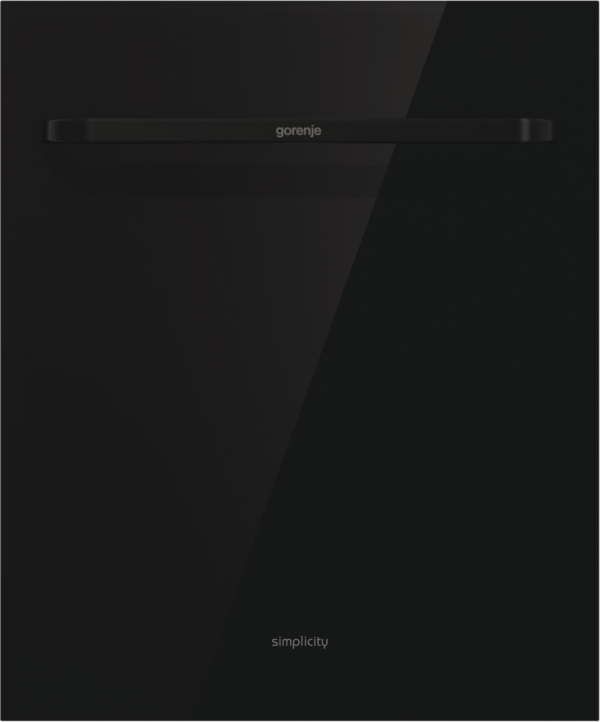 Dekorativni front za mašinu za pranje sudova Dizajn linija Simplicity 2 black & white DFD 72 SY21 B