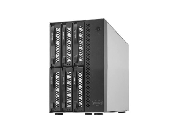 NAS TerraMaster 6 bay Intel Celeron N5095 4C up to 2.9 Ghz4GB DDR4120W2x RJ-45 2.5GbE LAN' ( 'T6-423' ) 