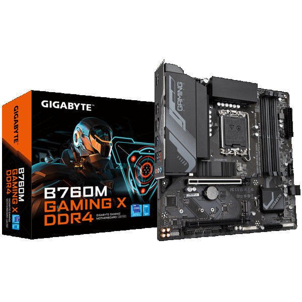 LGA 1700, B760 Chipset, 4x DDR4, Support 13th and 12th Gen, Fast Networks:2.5GbE LAN ( B760M GAMING X DDR4 ) 