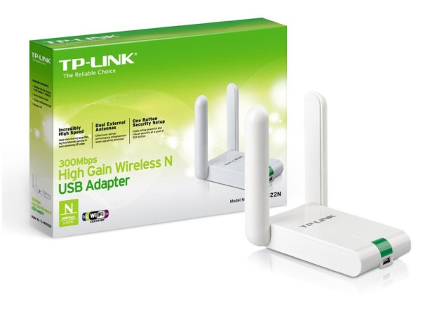 Bežični adapter TP-LINK TL-WN822N Wi-FiN300300Mbps2 eksterne antene' ( 'TL-WN822N' ) 