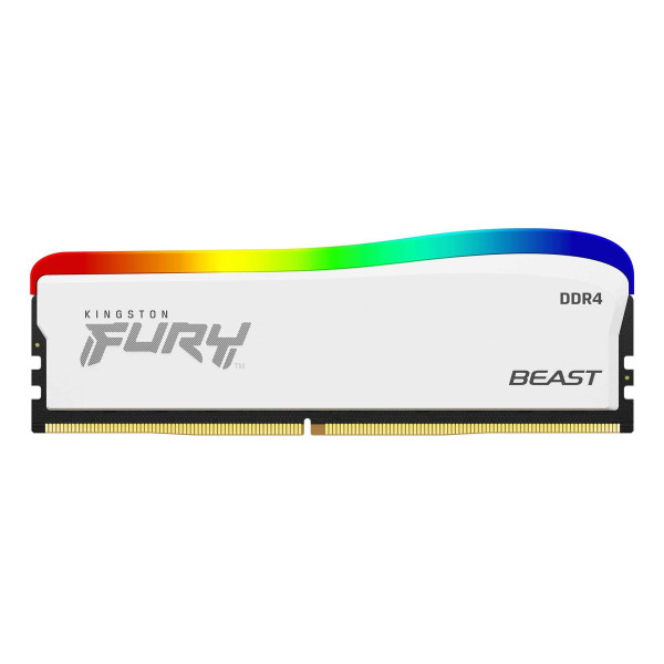Memorija KINGSTON 16GBDIMMDDR43200MHzCL16FURY Beast White RGB SE' ( 'KF432C16BWA16' ) 