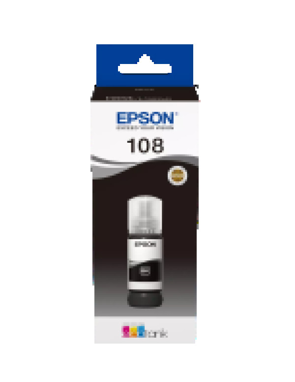 108 EcoTank Black ink bottle ( C13T09C14A ) 