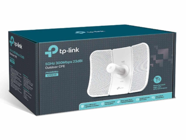 TP-LINK Wi-Fi AP Outdoor 300Mbps5GHz,  23dBi' ( 'CPE610' ) 