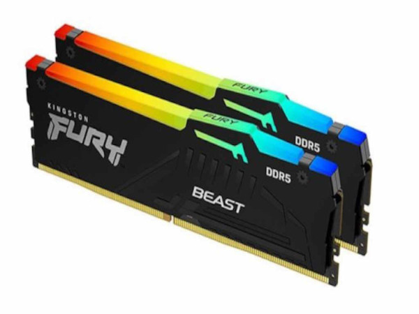 Memorija KINGSTON 16GB(2x8GB)DIMMDDR56000MHzCL36FURY Beast RGB EXPO' ( 'KF560C36BBEAK2-16' ) 