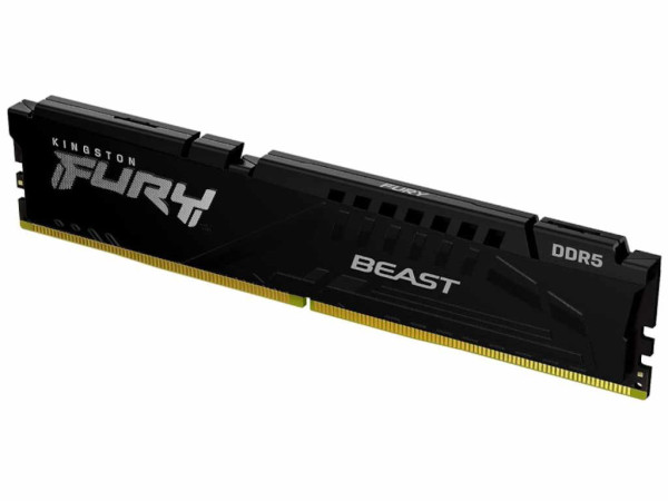 Memorija KINGSTON 128GB(4x32GB)DIMMDDR55200MHzCL40FURY Beast Black XMP' ( 'KF552C40BBK4-128' ) 
