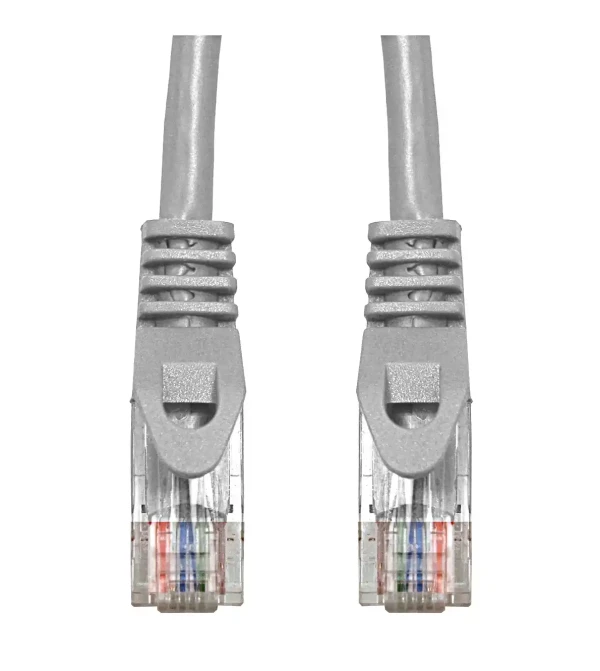 Patch kabl RJ45 Cat5e UUTP,PVC sivi 3m