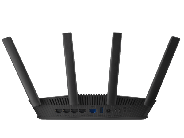 Bežični ruter ASUS RT-BE58U Wi-Fi2882 Mbps688 MbpsUSB3.24 eksterne antenecrna' ( 'RT-BE58U' ) 