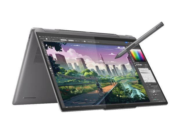 Laptop LENOVO Yoga 7 2in1 14AHP9 DOS14'' WUXGA OLEDRyzen 7-8840HS16GB1TBbacklit SRBsiva' ( '83DK008CYA' ) 
