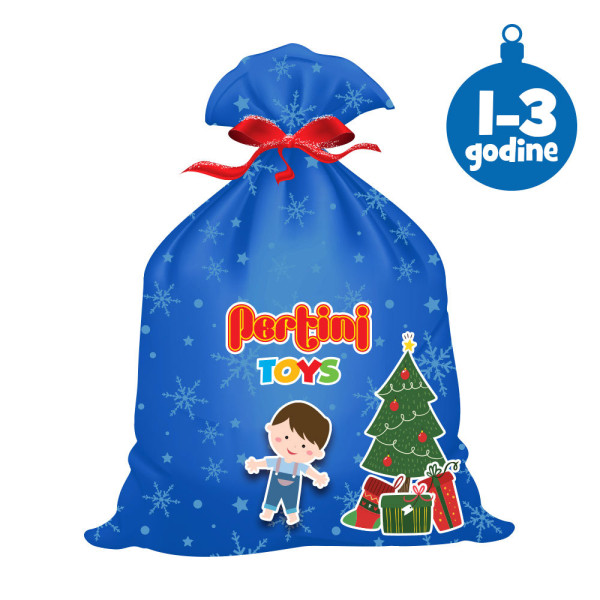Veliki novogodišnji paketić  1-3 dečaci