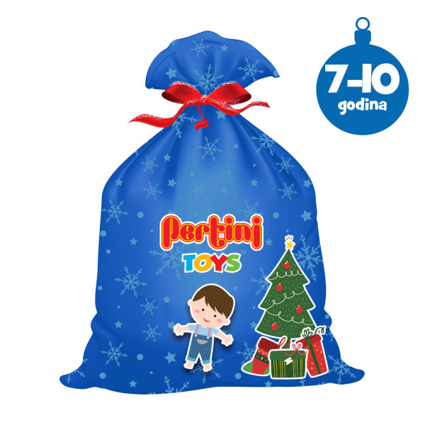 Veliki novogodišnji paketić 7-10 dečaci 