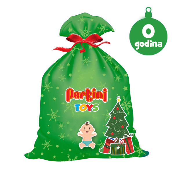 Veliki novogodišnji paketić bebe