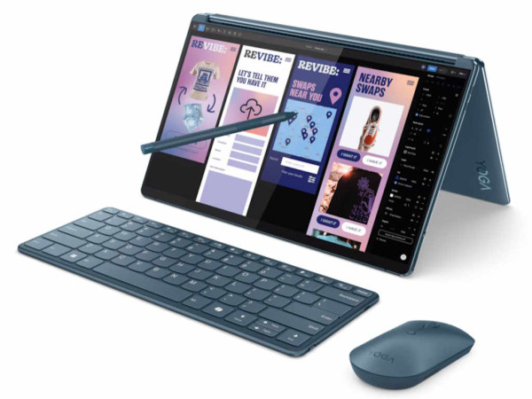 Laptop LENOVO Yoga Book 9 13IMU9 Win11 Pro2x13.3'' 2.8K OLED400NU7-155U32GB1TBBT ENGpetrol' ( '83FF002TRM' ) 