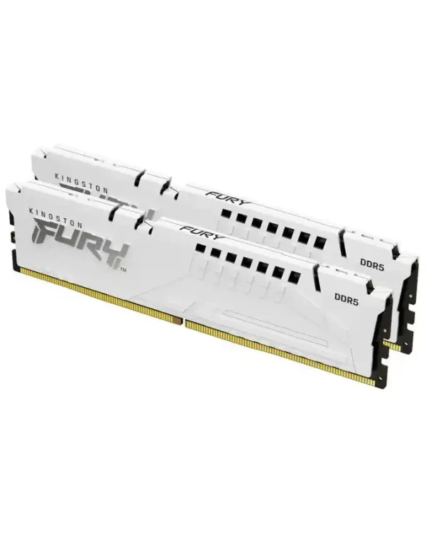 Memorija DDR5 64GB(2x32GB) 6000MHz Kingston Fury Beast  KF560C36BWEK2-64 White EXPO