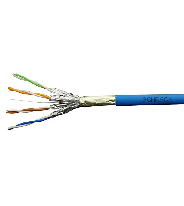 FTP cable CAT 6A FFTP - 500 Mhz, 4x2xAWG-23, LSOH plavi Schrack HSKP423HA5