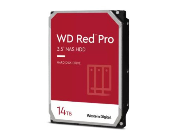 HDD WD SATA3 14TB WD142KFGX Red Pro 7200rpm 512MB