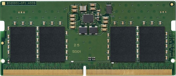 DDR5 8GB SO-DIMM 5600MT/s, Non-ECC Unbuffered, CL46 1.1V, 262-pin 1Rx16 ( KVR56S46BS6-8 ) 