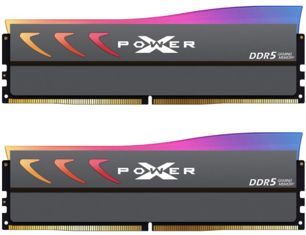 DDR5 32GB (2x16GB) 6000MT/s [XPOWER Storm] RGB Gaming, CL36 1.35V UDIMM, Gray, XMP3.0 & EXPO, w/RGB Heatsink, Memory Kit ( SP032GXLWU60CFDK