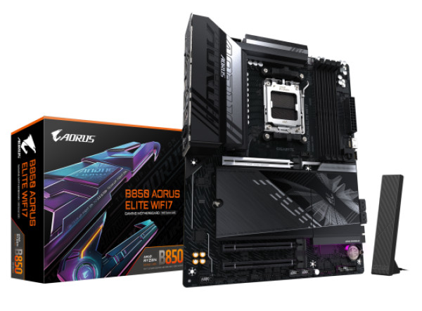 AM5, AMD B850 Chipset, 4x DDR5 DIMM, X3D Turbo Mode : Unleash new era gaming performance ( B850 A ELITE WF7 ) 