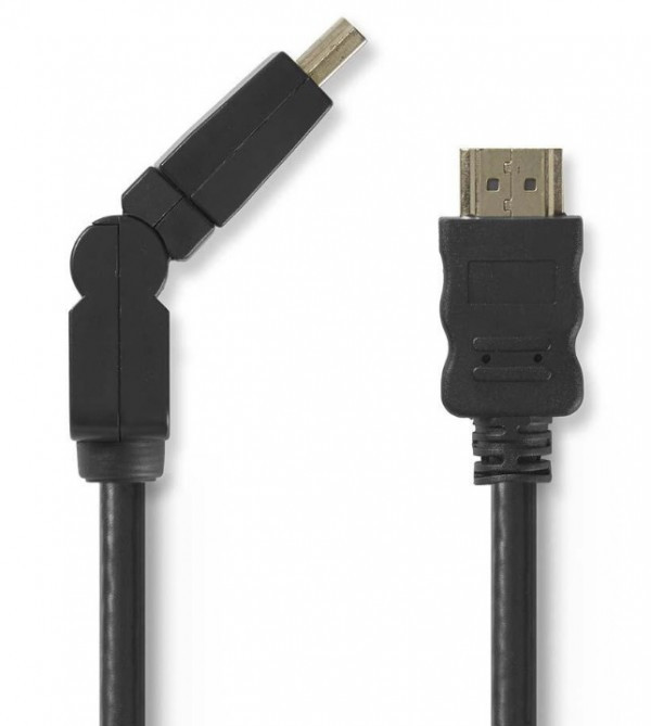 CVGP34290BK15 HDMI kabl, rotirajuci konektor, 4K@30Hz ethernet support 3D/4K TV 1.5m