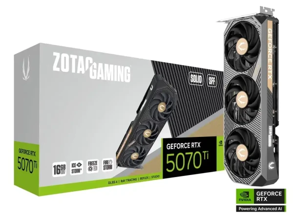 Grafička karta Zotac Gaming Geforce RTX 5070 Ti Solid OC 16GB DDR7 256 bit 3xDPHDMI
