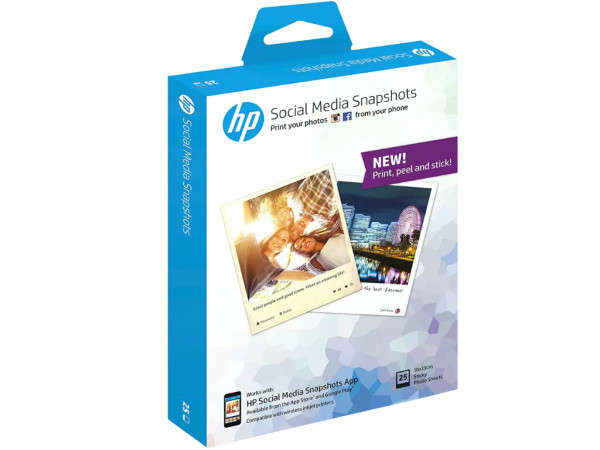 Papir HP Social Media Snapshots25sht10x13cm' ( 'W2G60A' ) 