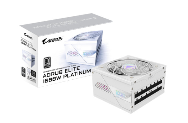 AORUS ELITE P1000W 80+ Platinum Modular PCIe 5.0 ICE ( GP-AE1000PM PG5 ICE ) 
