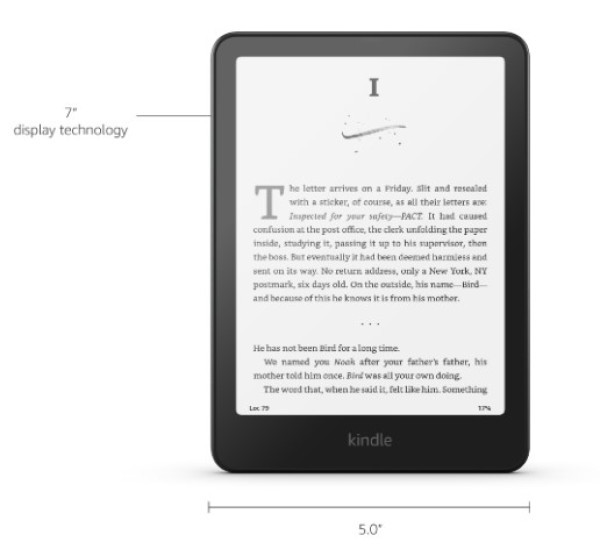 Amazon Kindle PaperwhiteSignatureEdition 7300ppi32GBUSB-CWi-FiBTBlack2024