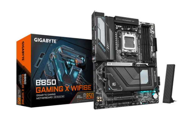 AM5, AMD B850 Chipset, 4x DDR5 DIMM, X3D Turbo Mode : Unleash new era gaming performance ( B850 GAMING X WIFI6E ) 