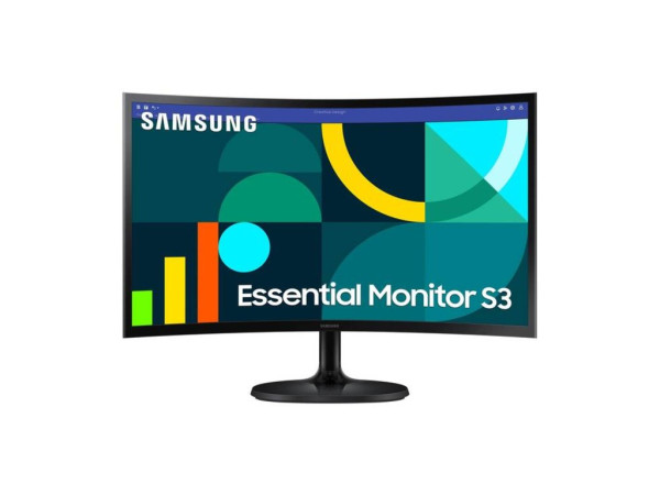 Monitor SAMSUNG LS24D360GAUXEN 24''VA,zakrivljen1920X1080100Hz5ms GtGVGA,HDMIVESAcrna' ( 'LS24D360GAUXEN' ) 