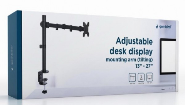 MA-DF1-01 Gembird Podesivi stoni drzac za monitor,tilt, 13-27 max.8kg