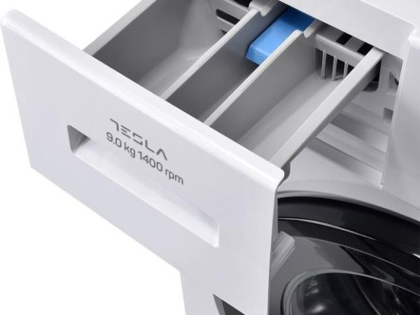 Veš mašina TESLA WF91430Tinverter9kg1400obrtajaA85x59,5x56cmbela' ( 'WF91430T' ) 