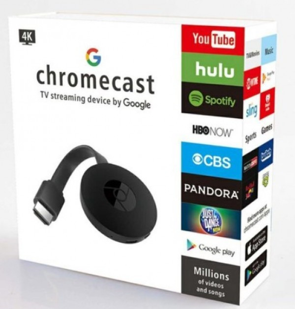 GMB-CHROM-01 Gembird Chromecast TV Streaming 4K airplay HDMI WiFi 5G/2.4G, Dongle TV adapter, 1080P