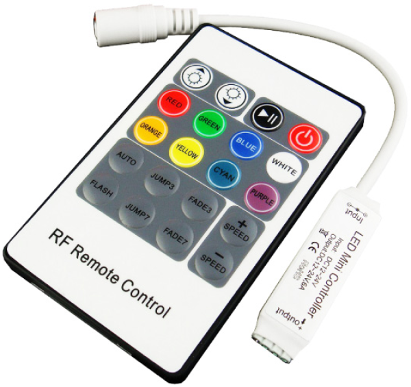 LED RGB kontroler, RF daljinac 20K, 12V/72W