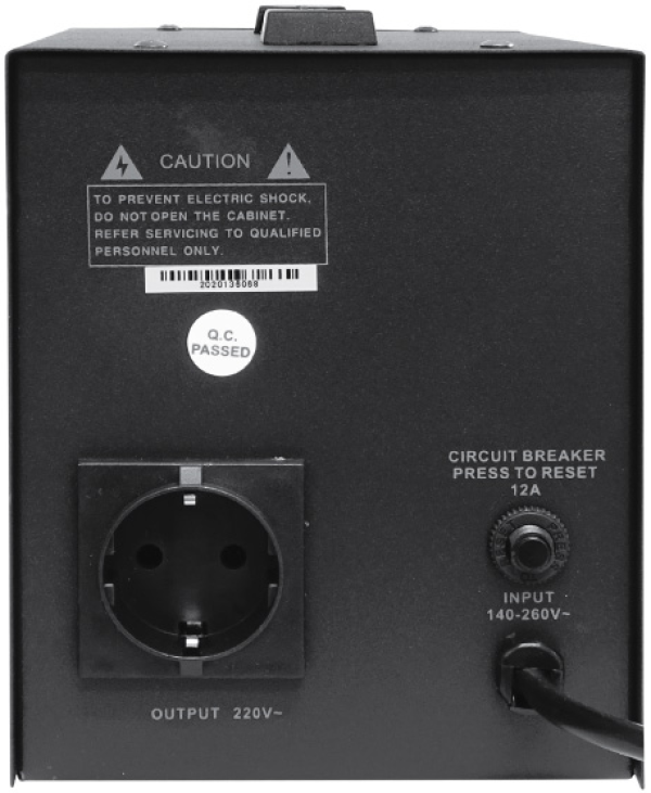 Stabilizator napona SDR-2000VA, relejni