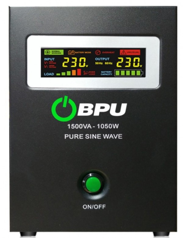 UPS BPU Long 1500VA-1050W, 24V-220V