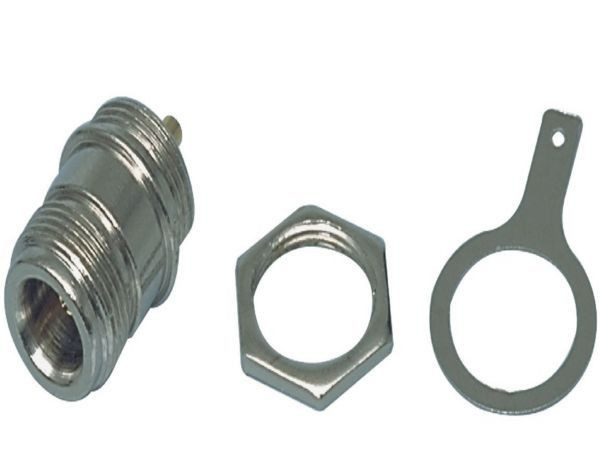 NC-201 N-female solder bulkhead