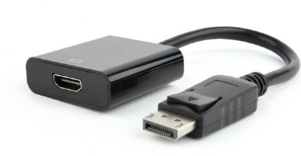 AB-DPM-HDMIF-002 Gembird DisplayPort to HDMI adapter cable, black, blister