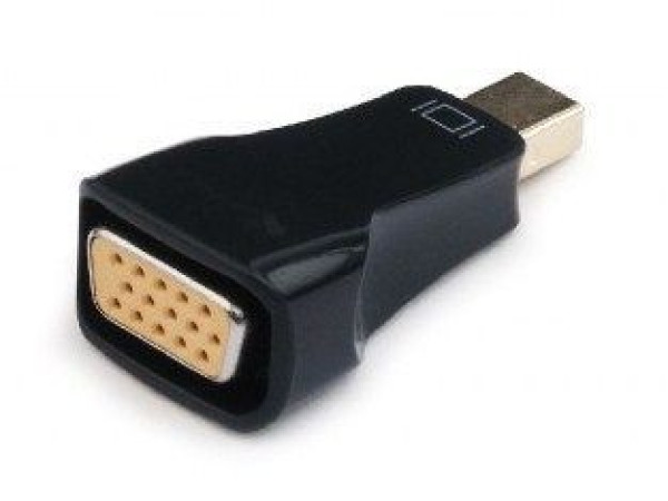 A-mDPM-VGAF-01 Gembird Mini DisplayPort to VGA adapter, BLACK